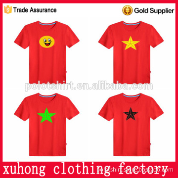 2016 fashionable custom design t shirts with high quality
